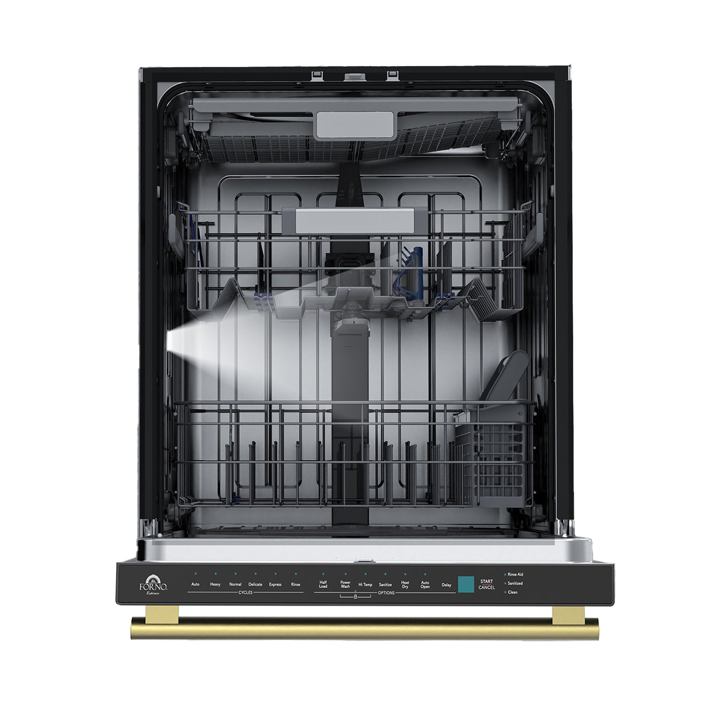 Stella 24 in. Built-in Dishwasher in Black, Tall Tub, Top Touch Control, Fingerprint-Resistant Stainless Steel Dishwasher, Black, Quiet 44 dBA, Soil-Sensing Capable, NSF & ENERGY STAR