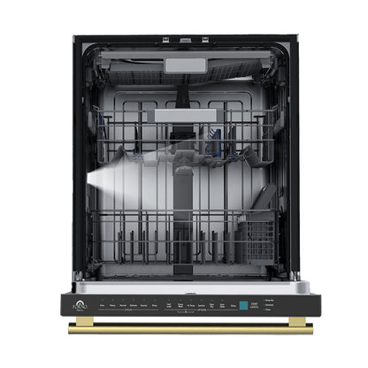 Stella 24 in. Built-in Dishwasher in Black, Tall Tub, Top Touch Control, Fingerprint-Resistant Stainless Steel Dishwasher, Black, Quiet 44 dBA, Soil-Sensing Capable, NSF & ENERGY STAR