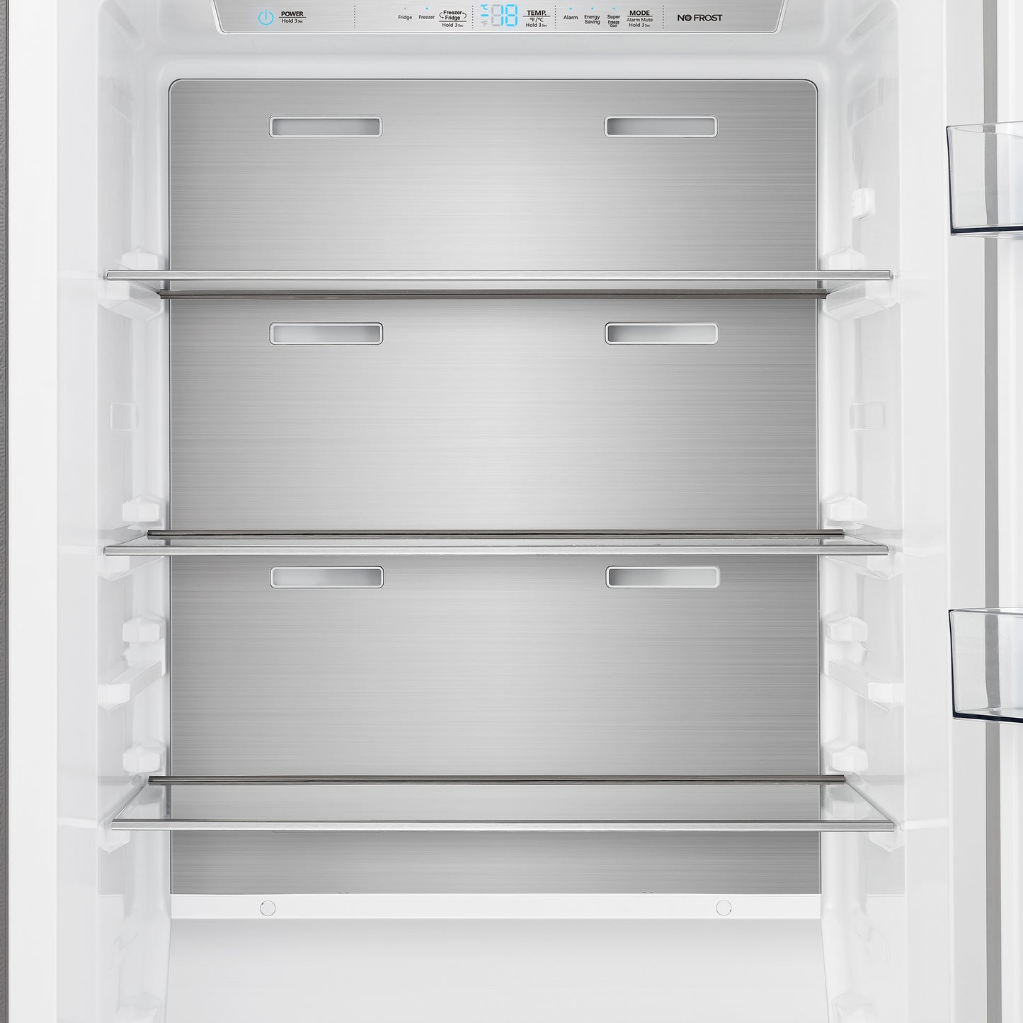 Forno Maderno 2-28-Inch Wide Convertible Refrigerator/Freezer, Decorative Trim, 27.2 cu.ft, 84-Inch High, ENERGY STAR Certified