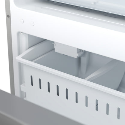 Forno Milano 2-Piece 62-Inch Freestanding Dual Bottom Freezer Refrigerator, Stainless Steel – 34.4 cu.ft, Touch Control, Ice Maker