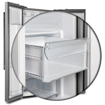 FORNO 2-Piece SS Kitchen Bundle - 36" Electric Range and 36" Bottom Freezer Refrigerator