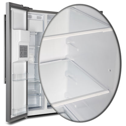 FORNO 2-Piece SS Kitchen Bundle - 36" Electric Range and 36" Bottom Freezer Refrigerator