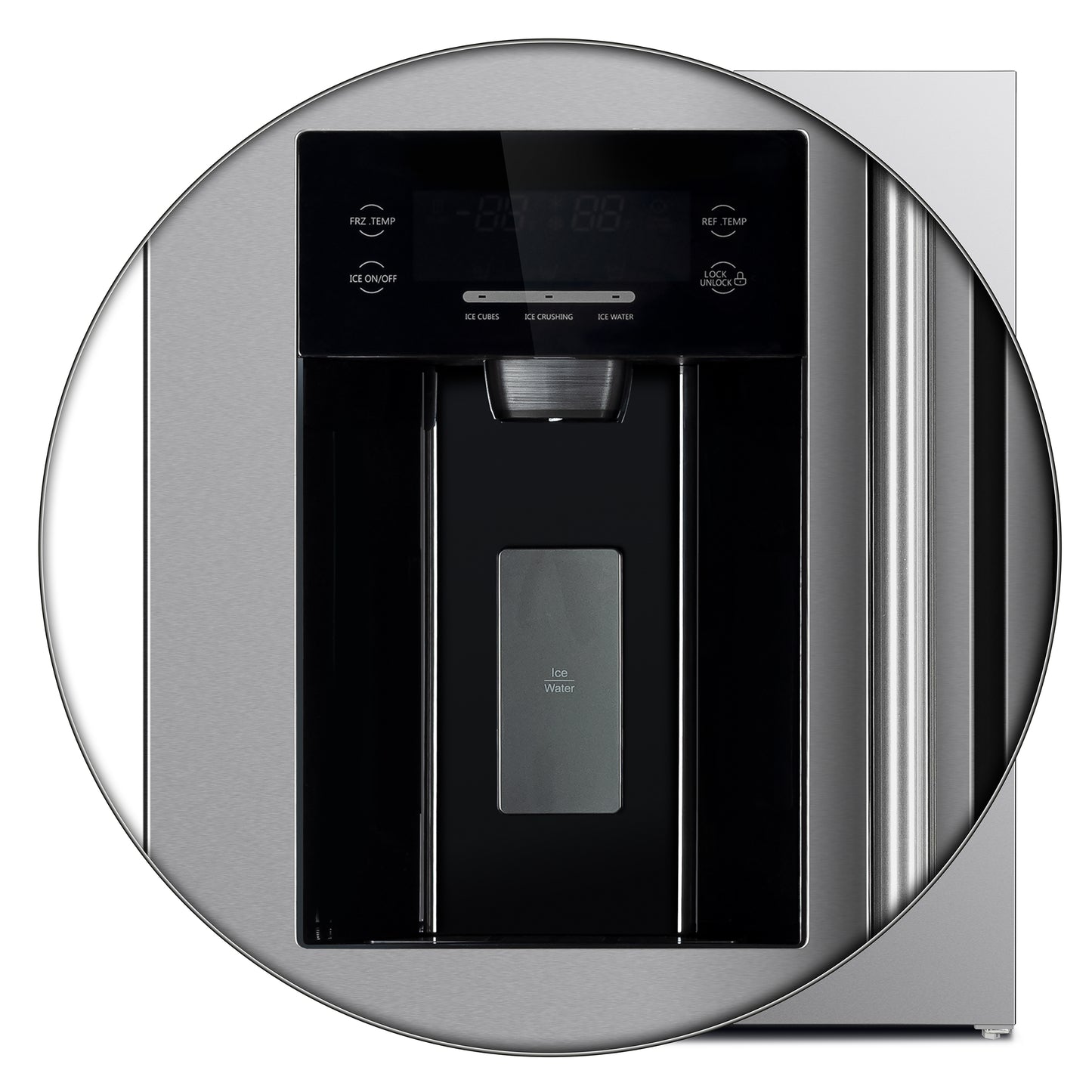 FORNO 2-Piece SS Kitchen Bundle - 36" Electric Range and 36" Bottom Freezer Refrigerator