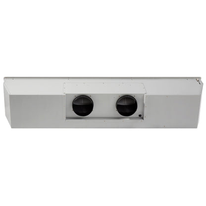 Forno Frassanito 60-Inch Recessed Range Hood, Stainless Steel Baffle Filters, LED Lighting