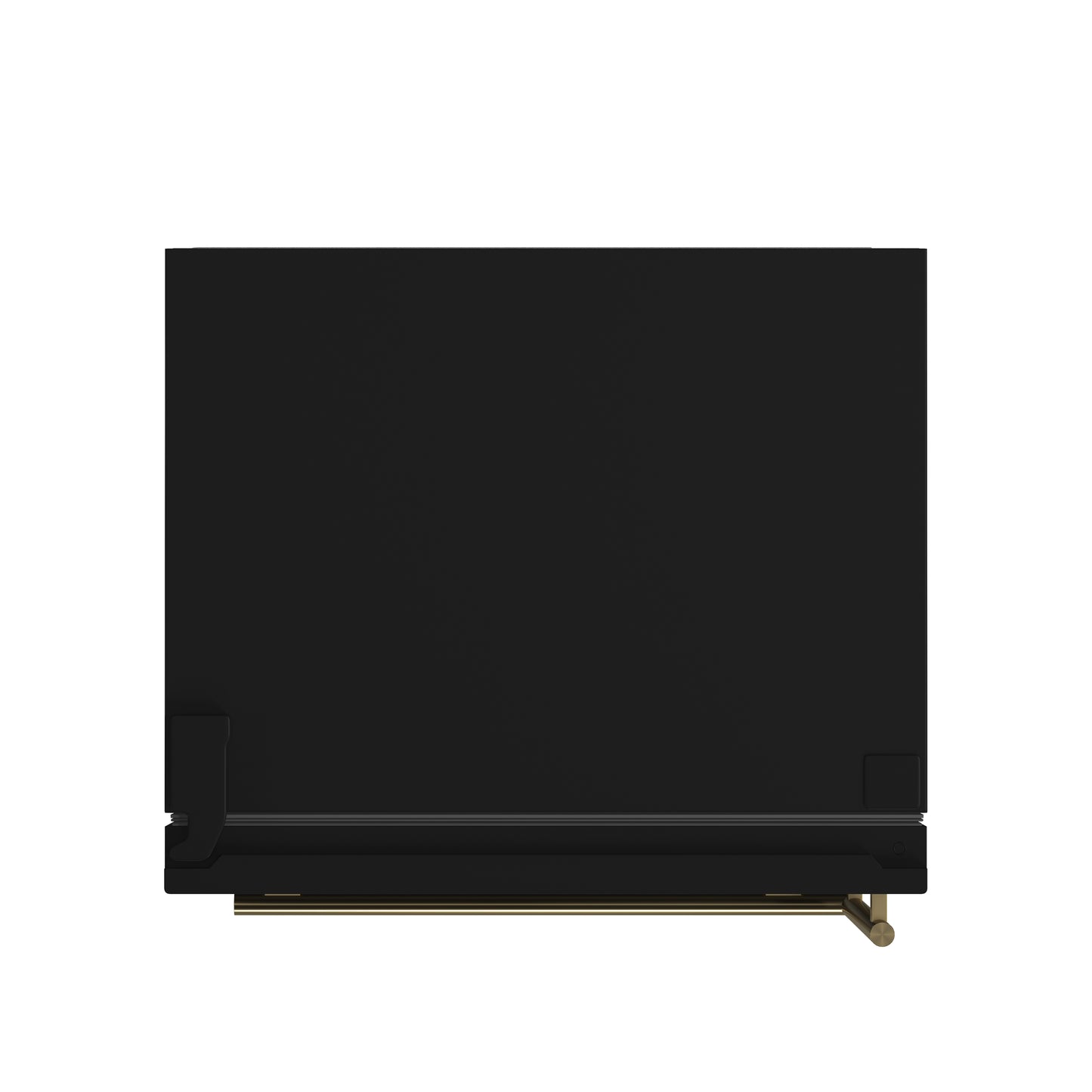 FORNO 2-Piece Black Kitchen Bundle - 30" Induction Range and 31" Bottom Freezer Refrigerator