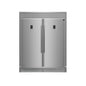 Forno Rizzuto 56-Inch Convertible Refrigerator/Freezer Set, 27.6 cu.ft Total Capacity, Decorative Grill, ENERGY STAR Certified