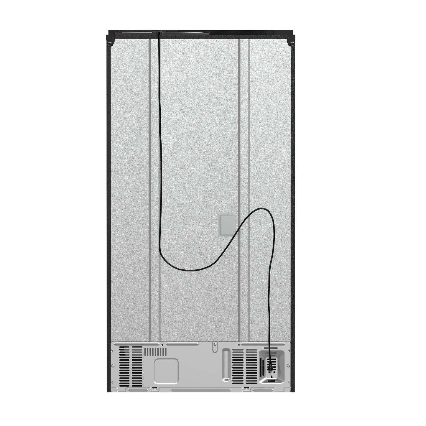 FORNO 2-Piece Black Kitchen Bundle - 30" Induction Range and 36" Bottom Freezer Refrigerator