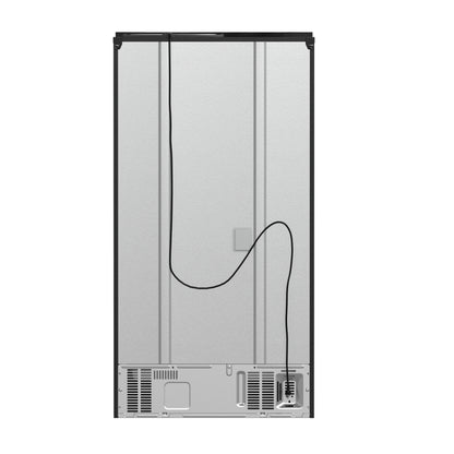 FORNO 2-Piece Black Kitchen Bundle - 30" Induction Range and 36" Bottom Freezer Refrigerator