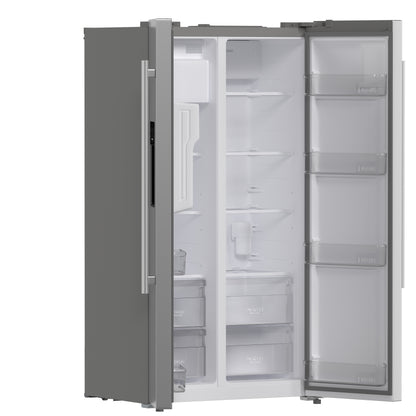 FORNO 2-Piece SS Kitchen Bundle - 36" Electric Range and 36" Bottom Freezer Refrigerator