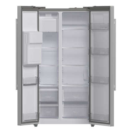 FORNO 2-Piece SS Kitchen Bundle - 36" Electric Range and 36" Bottom Freezer Refrigerator