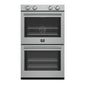 Forno Vomero 30-Inch Double Wall Oven, Stainless Steel, 10 cu.ft Total Capacity, 7100W Convection, Mechanical Controls, Self-Cleaning Function