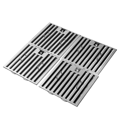 Savona 60-Inch Wall Mount Range Hood, Baffle Filters & Backsplash, Heating Lamps