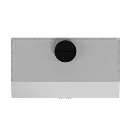 Forno Bari Espresso 30-Inch Under Cabinet Range Hood, White, 600 CFM, LED Lighting, Dishwasher-Safe Baffle Filters, 3-Speed Fan Control