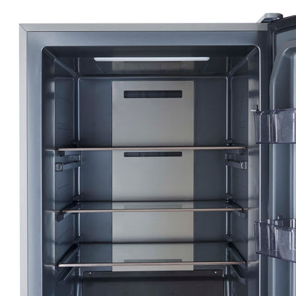 Forno Fortezza 28 Inch Right-Swing Convertible Refrigerator/Freezer, Stainless Steel, Total No Frost