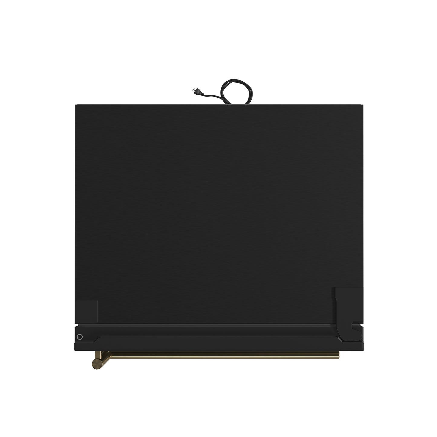 FORNO 2-Piece Black Kitchen Bundle - 30" Induction Range and 31" Bottom Freezer Refrigerator