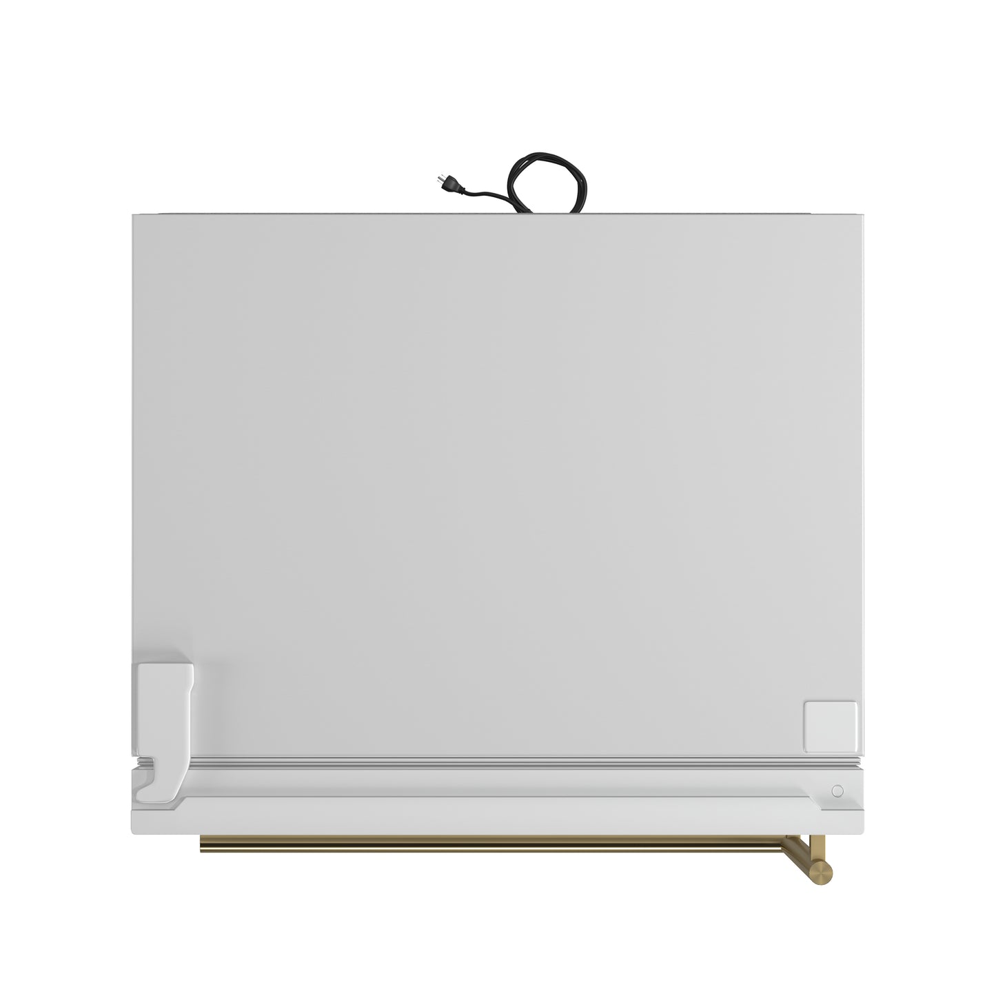 FORNO 2-Piece White Kitchen Bundle - 30" Induction Range and 31" Bottom Freezer Refrigerator