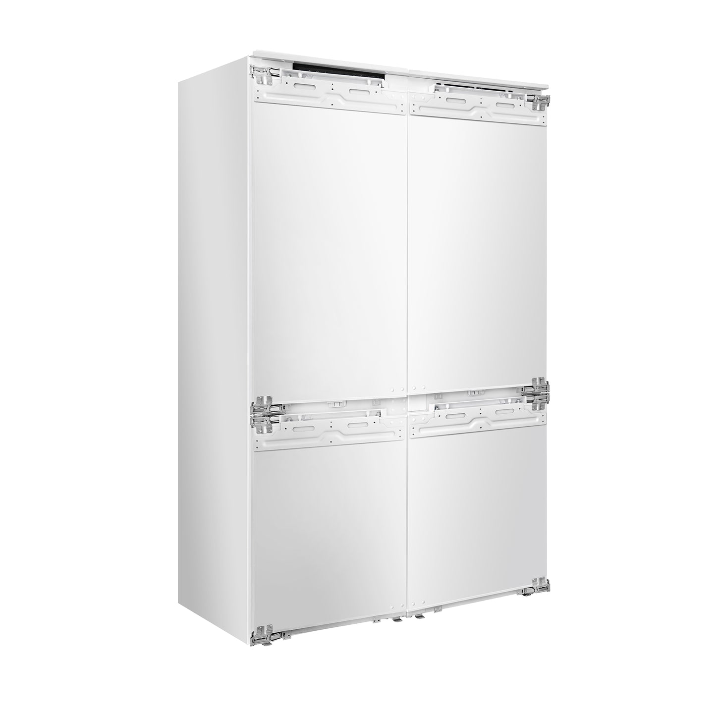 Rivestito 42 Inch Panel Ready Double Bottom Freezer, 16.9 cu. ft., Ice Maker, Total No Frost, Fast Cool & Fast Freeze