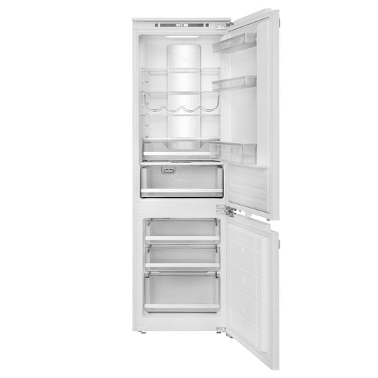 Forno Rivestito 22 Inch Panel Ready Bottom Freezer Refrigerator, 8.6 cu. ft., Total No Frost,  Fast Cool & Fast Freeze