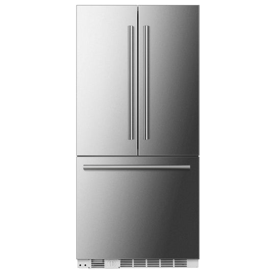 Rivestito Refrigerator, French Door, 36 Inch, Energy Star, Fast Freeze